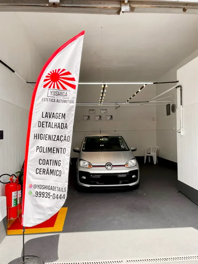 Wind Flag Banner Estetica Automotiva Yoshiga