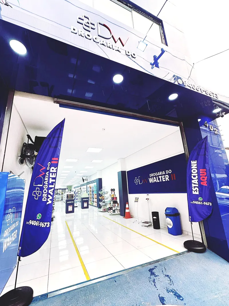 Wind Flag Banner Farmacia Drogaria Do Walter