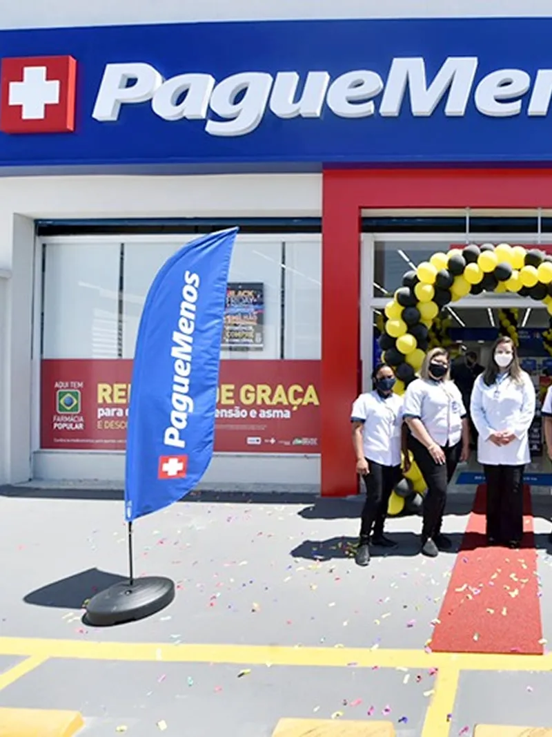 Wind Flag Banner Farmacia Paguemenos