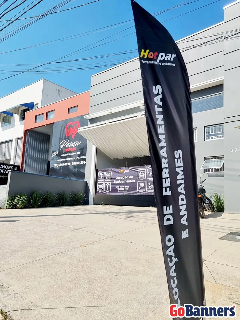 Wind Flag Banner Ferramentas Hotpar
