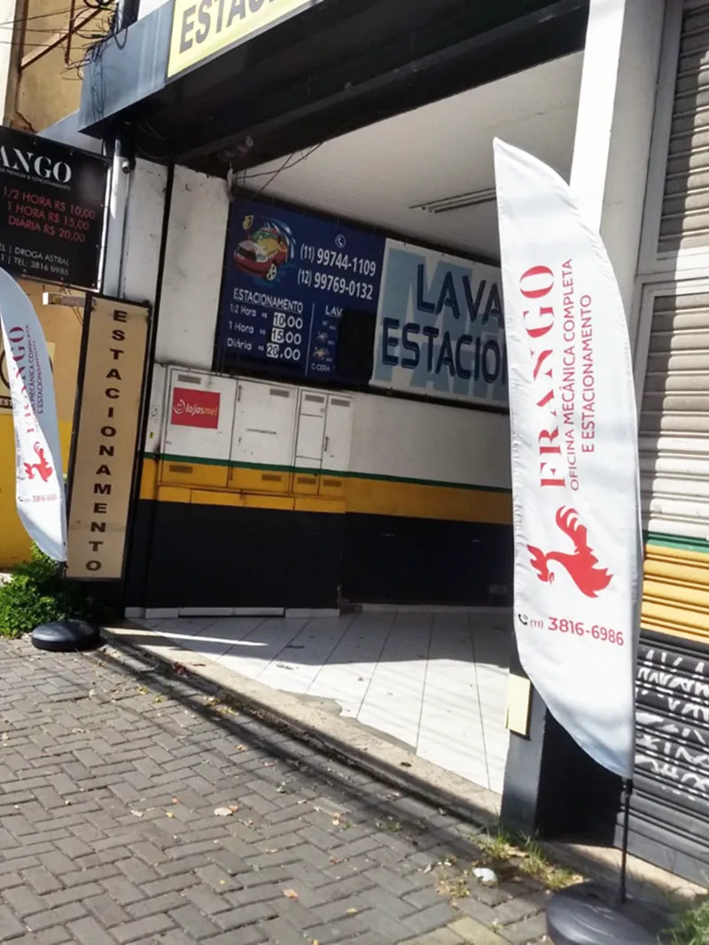 Wind Flag Banner Frango Frango