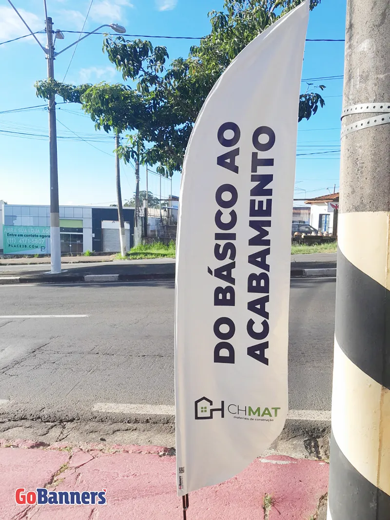 Wind Flag Banner Habitacional Chmat