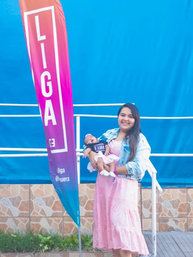 Wind Flag Banner Igreja Liga