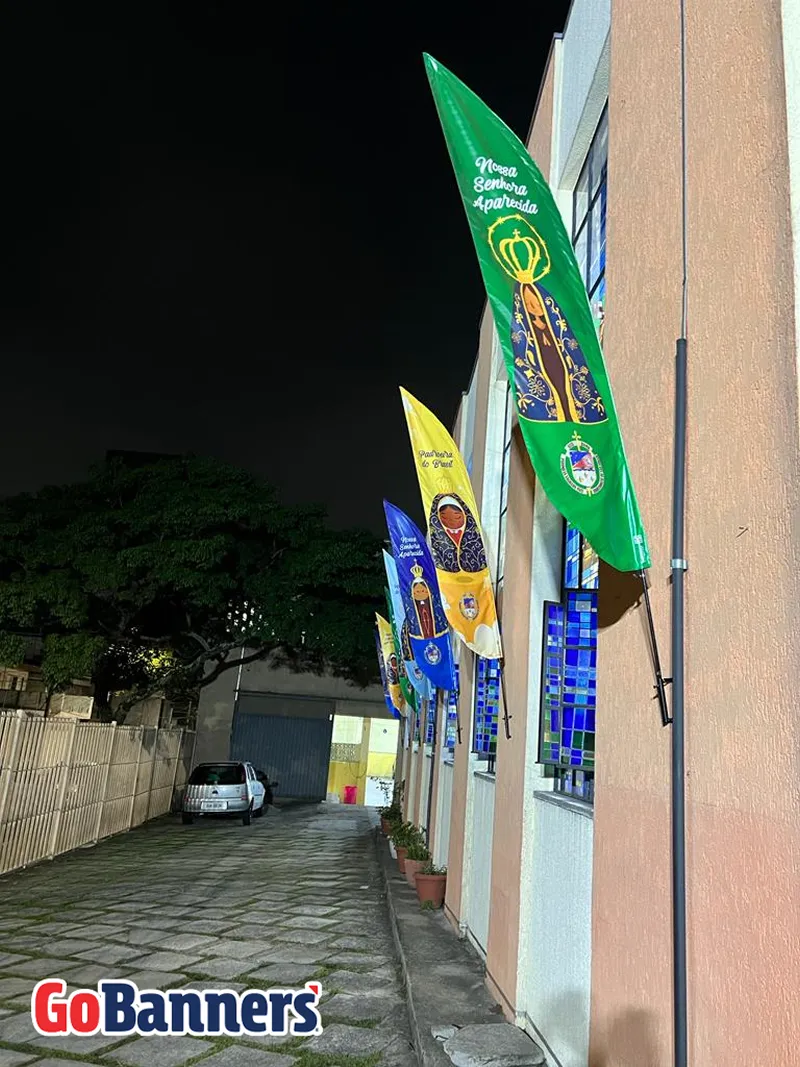 Wind Flag Banner Igreja Nossa Senhora Aparecida