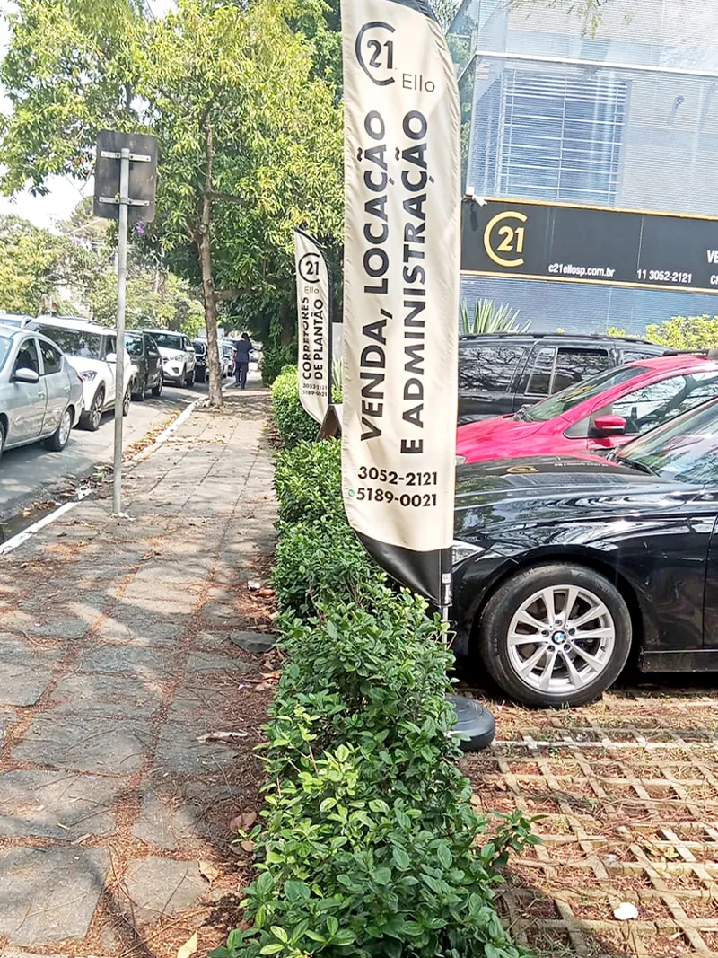 Wind Flag Banner Imobiliaria C21ello