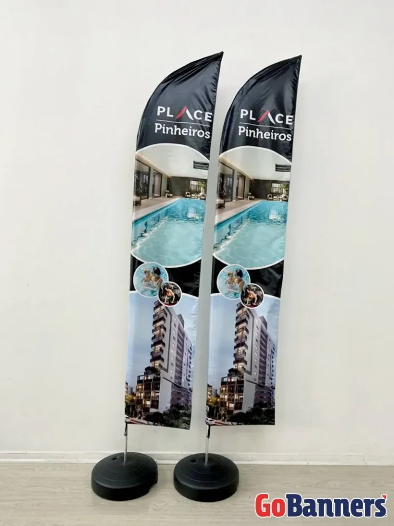 Wind Flag Banner Imoveis Place Pinheiros
