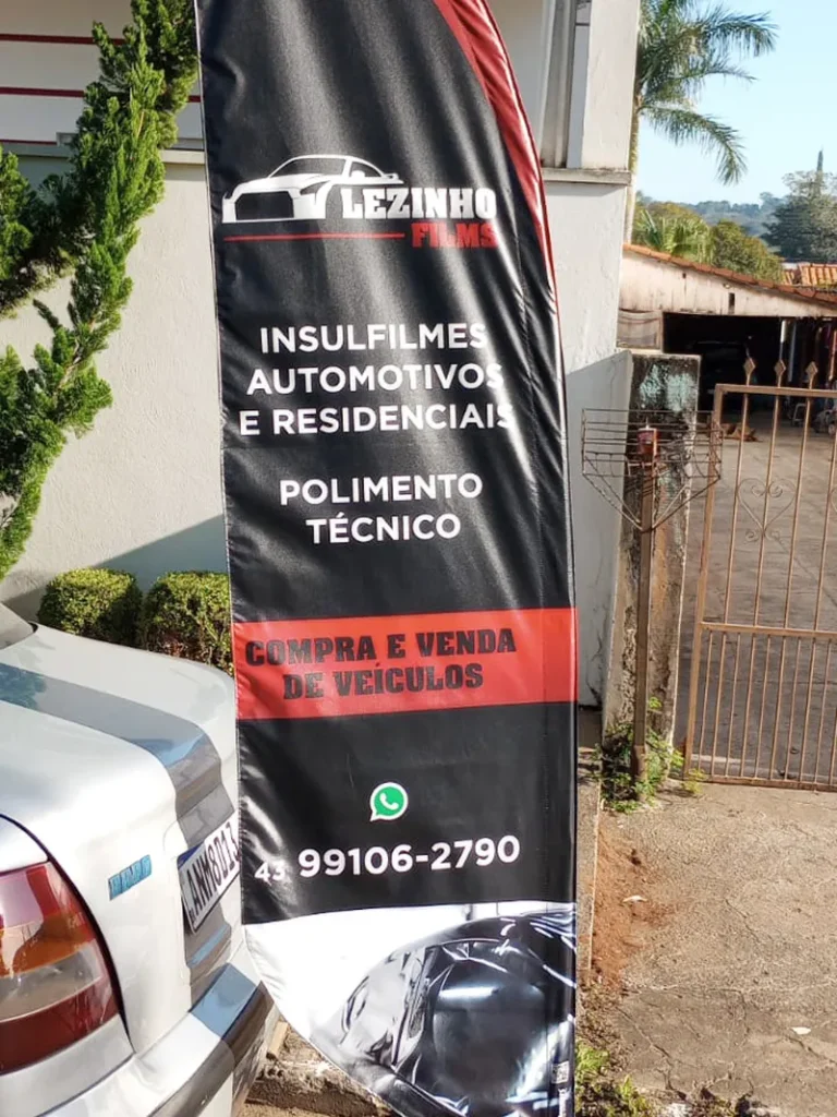 Wind Flag Banner Insulfilme Lezinho Films