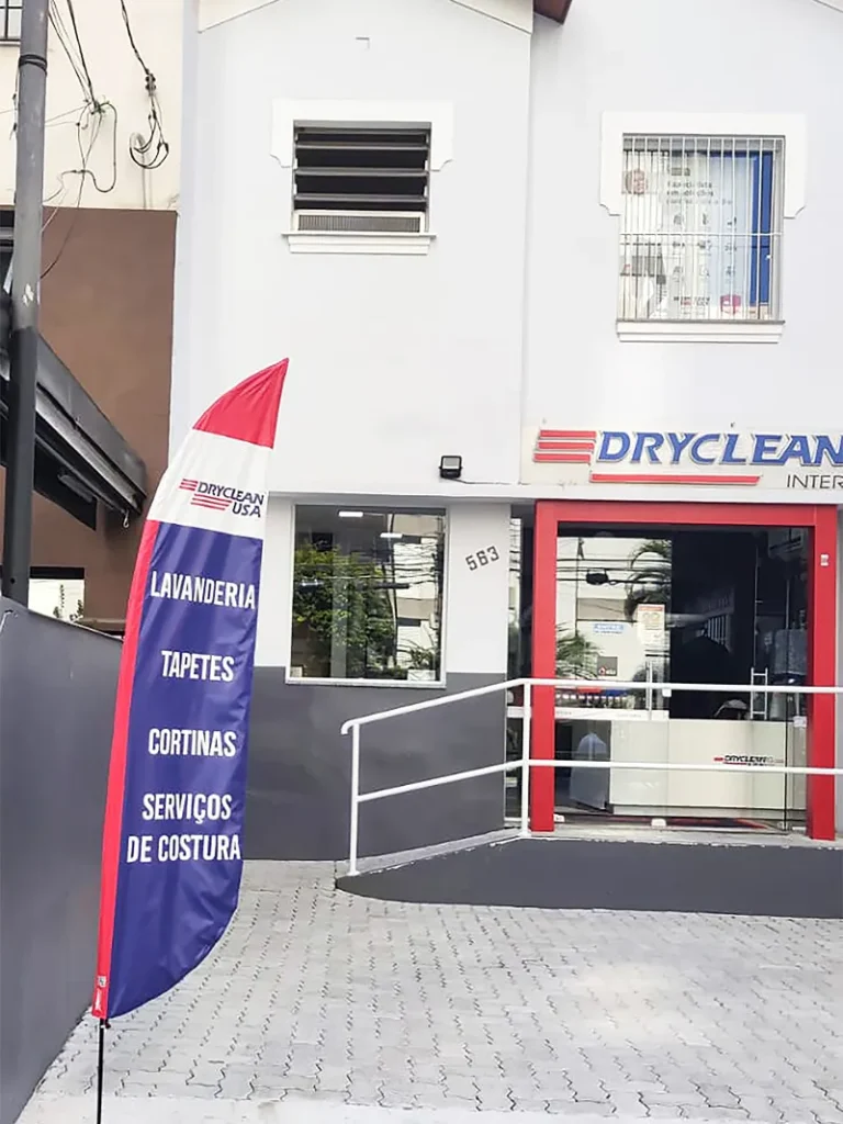 Wind Flag Banner Lavanderia Dryclean