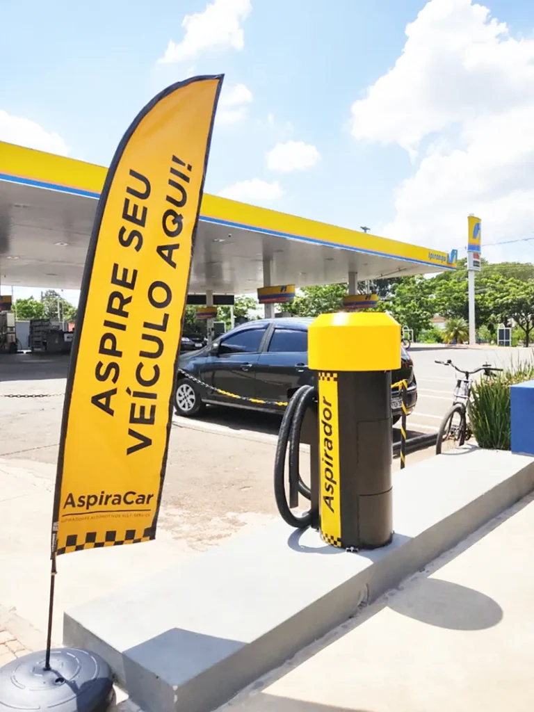 Wind Flag Banner Limpeza Aspiracar