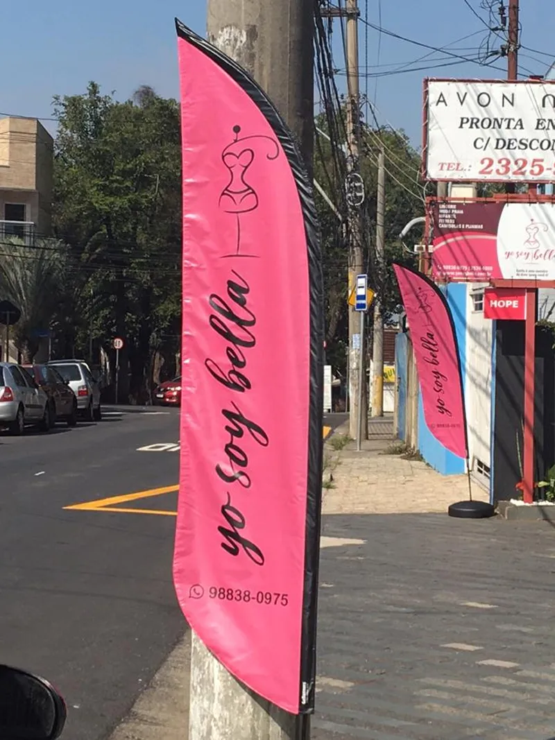 Wind Flag Banner Lingerie Yo Soy Bella