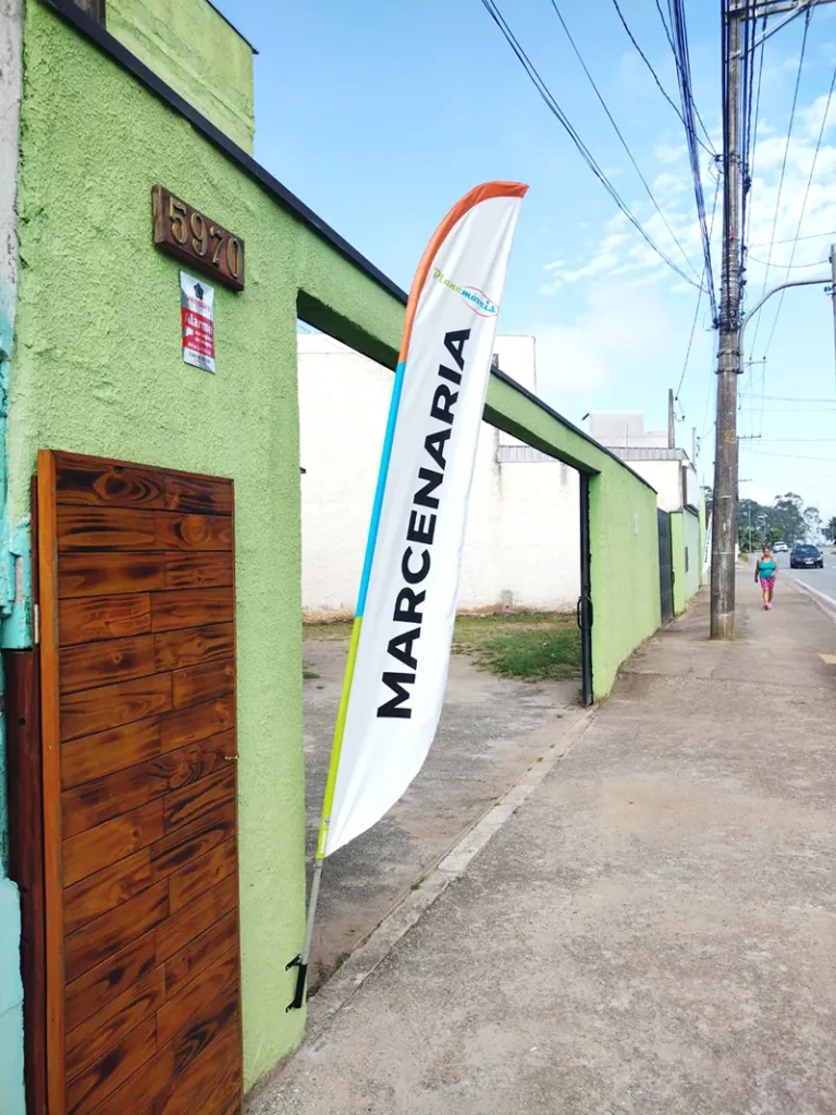 Wind Flag Banner Marcenaria Marcenaria