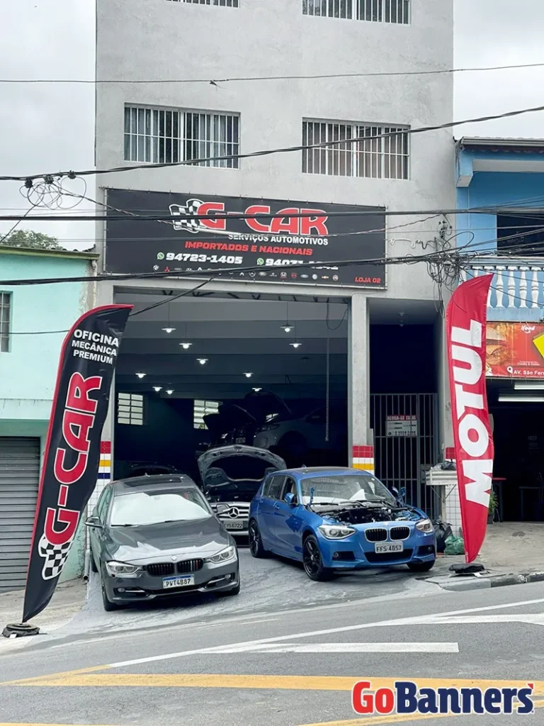 Wind Flag Banner Mecanica G Car
