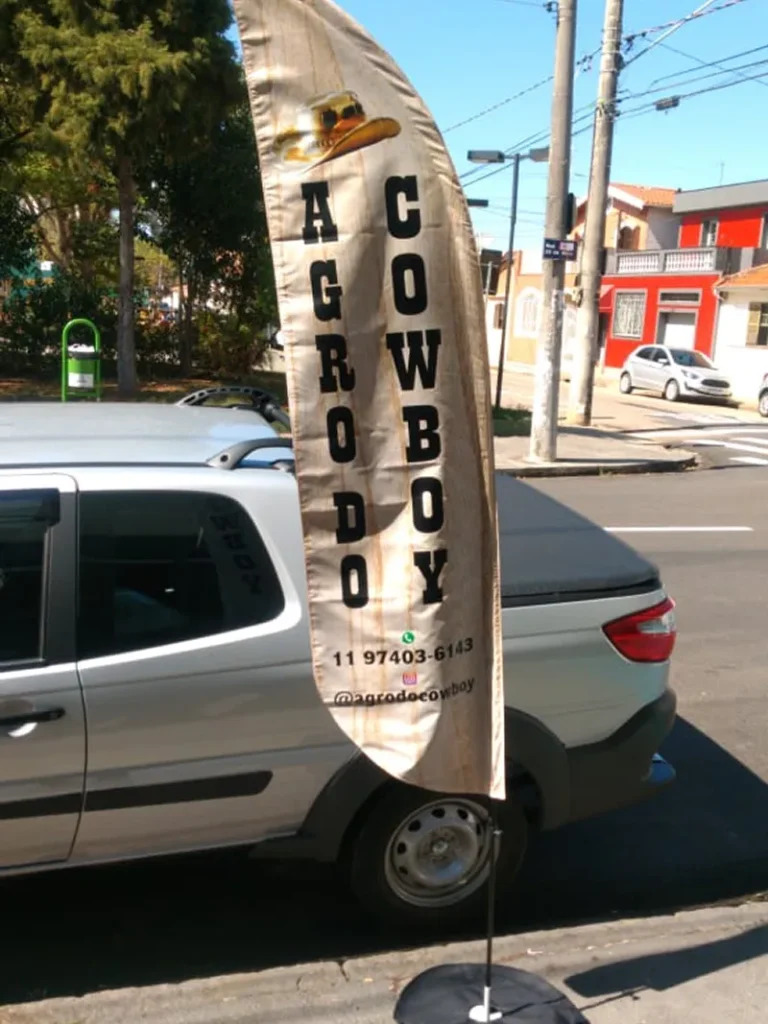 Wind Flag Banner Moda Agrodocowboy
