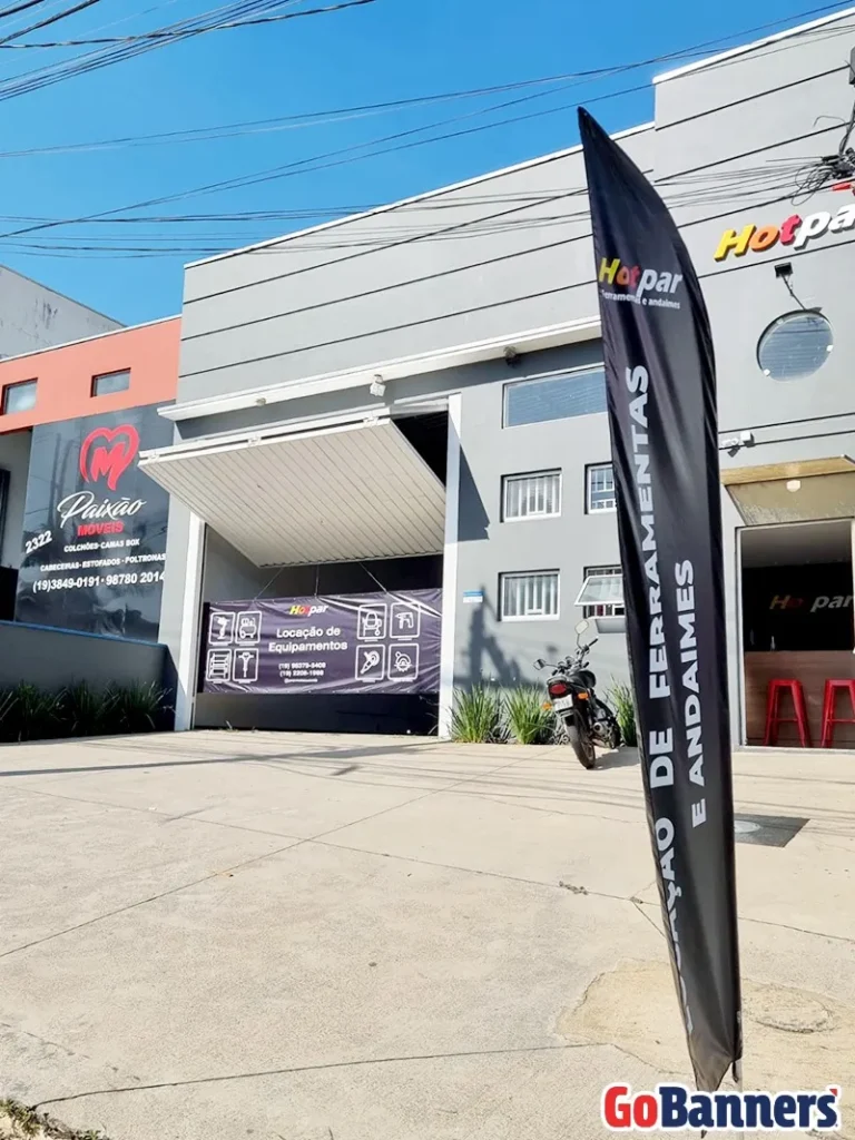 Wind Flag Banner Motos Hotpar