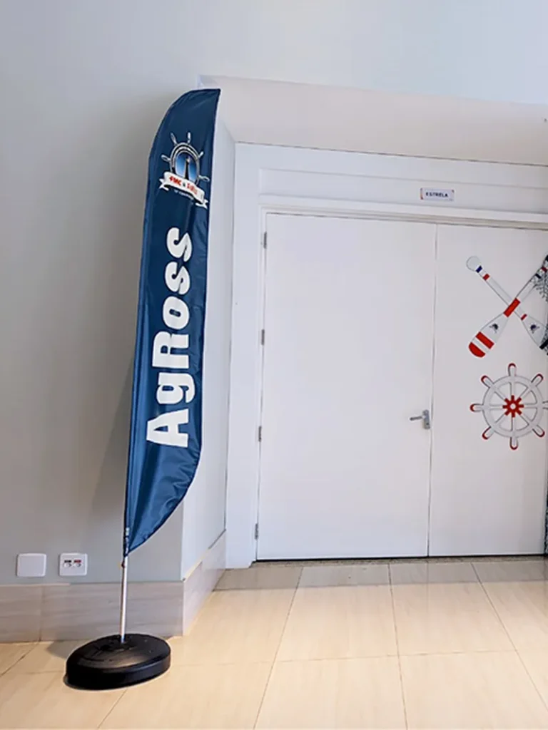 Wind Flag Banner Navegacao Agross