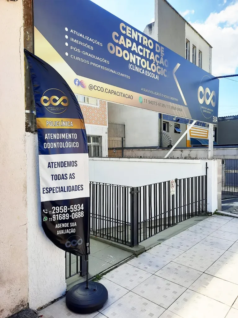 Wind Flag Banner Odontologia Cco Capacitacao