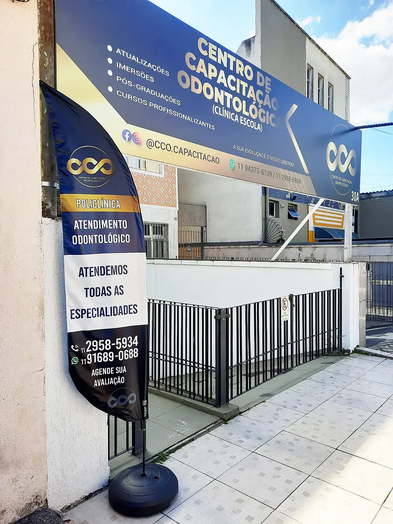 Wind Flag Banner Odontologia Cco Capacitacao