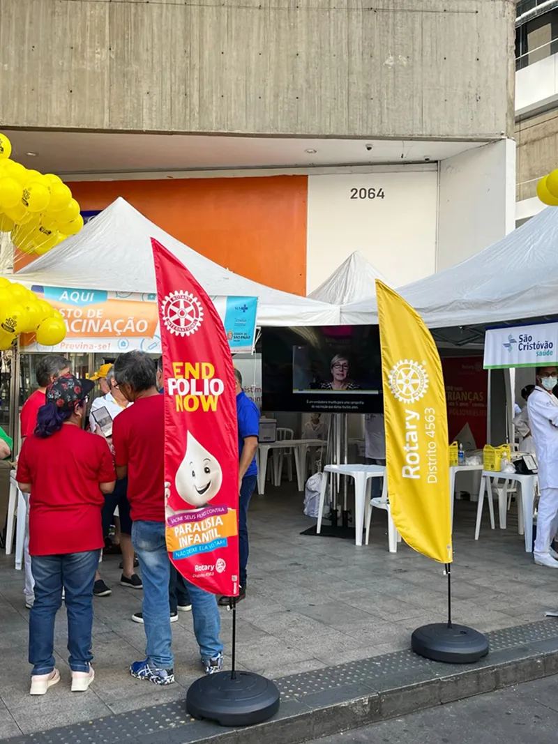 Wind Flag Banner Ong Rotary