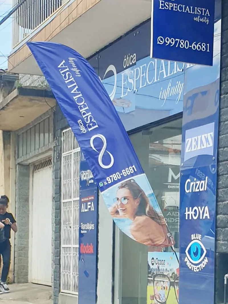 Wind Flag Banner Otica Especialista
