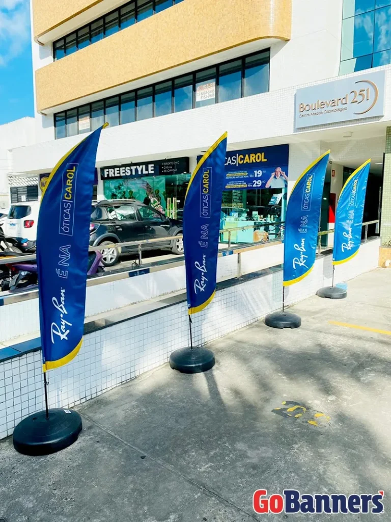 Wind Flag Banner Otica Rayban