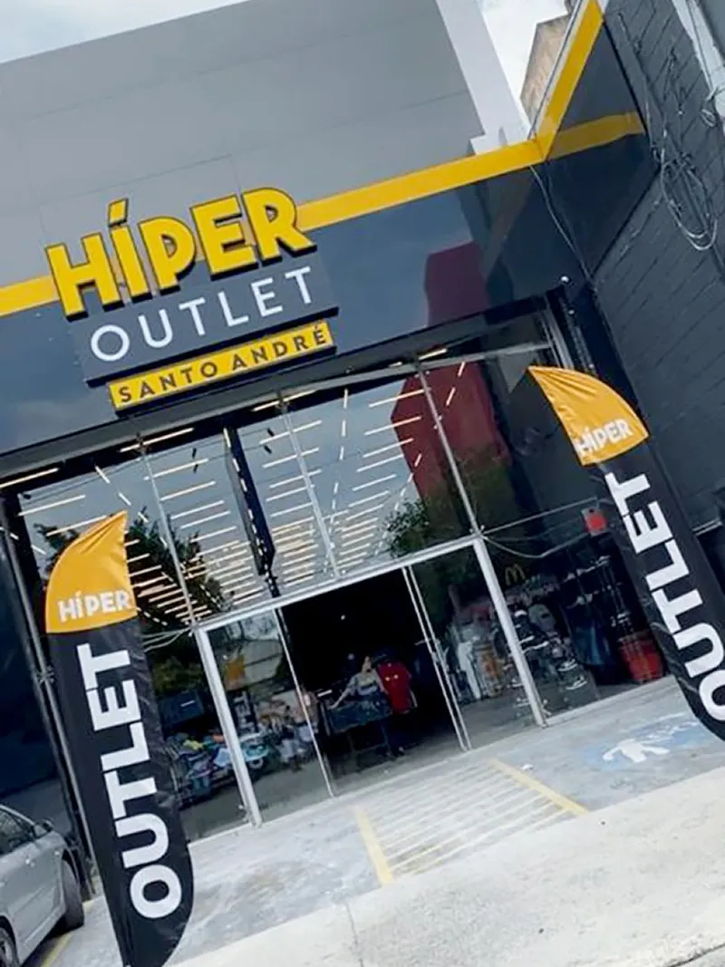 Wind Flag Banner Outlet Hiper Outlet Santo Andre