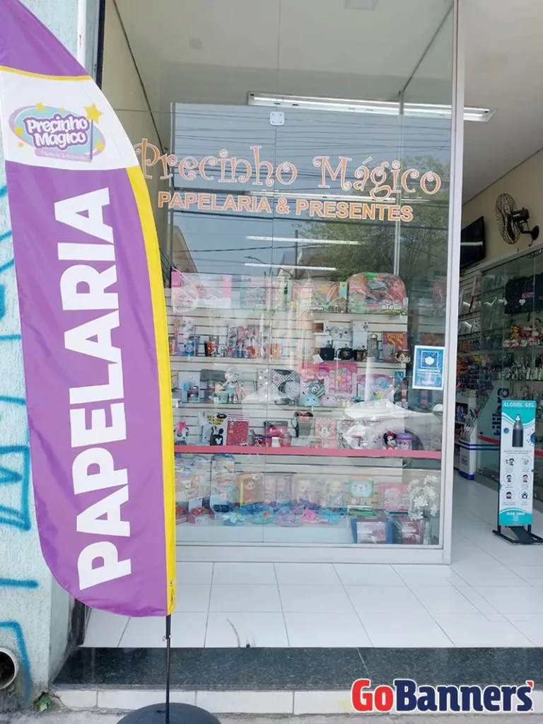 Wind Flag Banner Papelaria Presente Magico