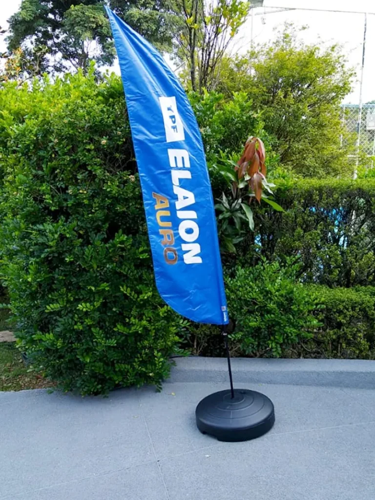 Wind Flag Banner Pecas Elaion