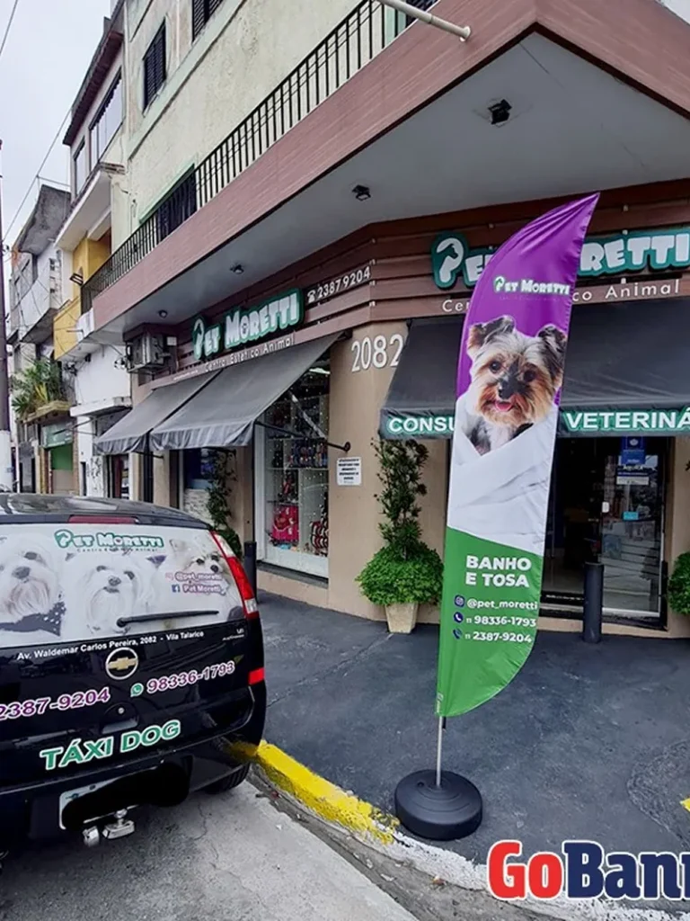 Wind Flag Banner Petshop Pet Moretti