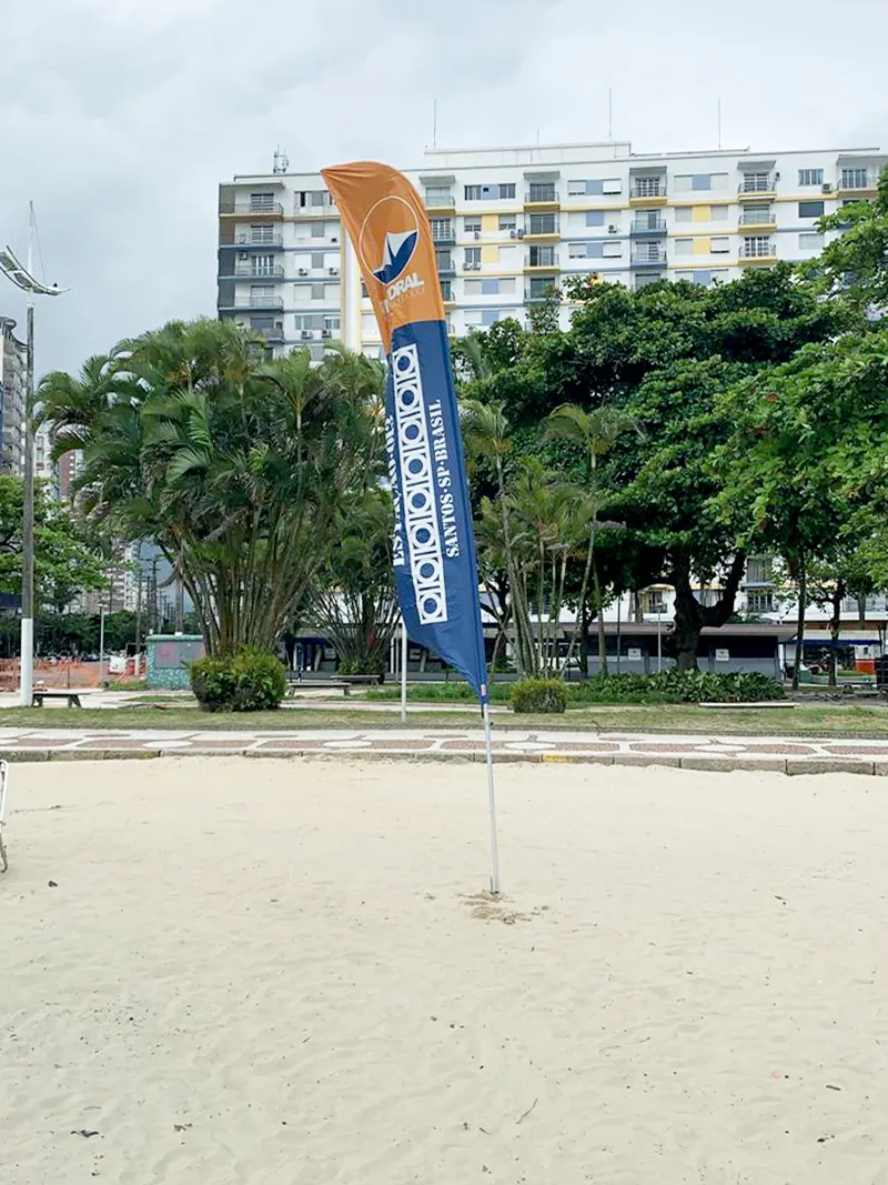 Wind Flag Banner Praia Portobello