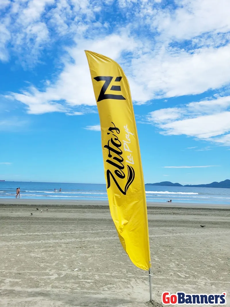 Wind Flag Banner Praia Zulitos