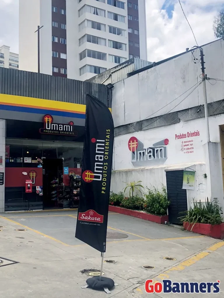 Wind Flag Banner Produtos Orientais Umami