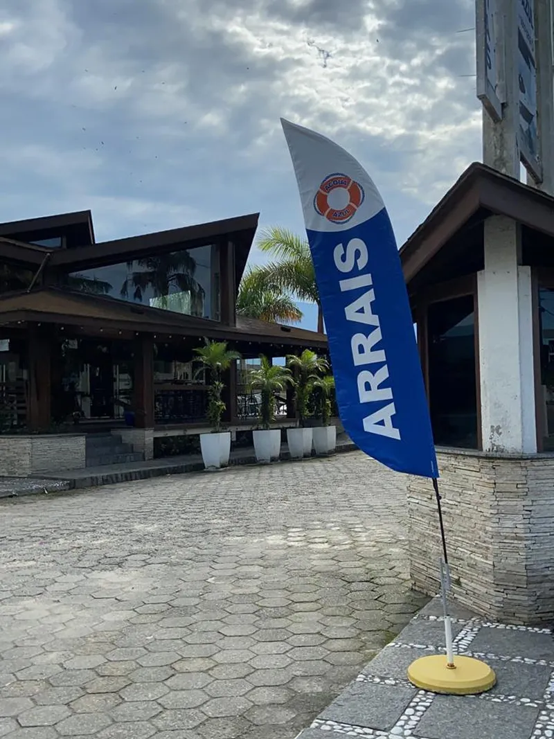 Wind Flag Banner Restaurante Arrais