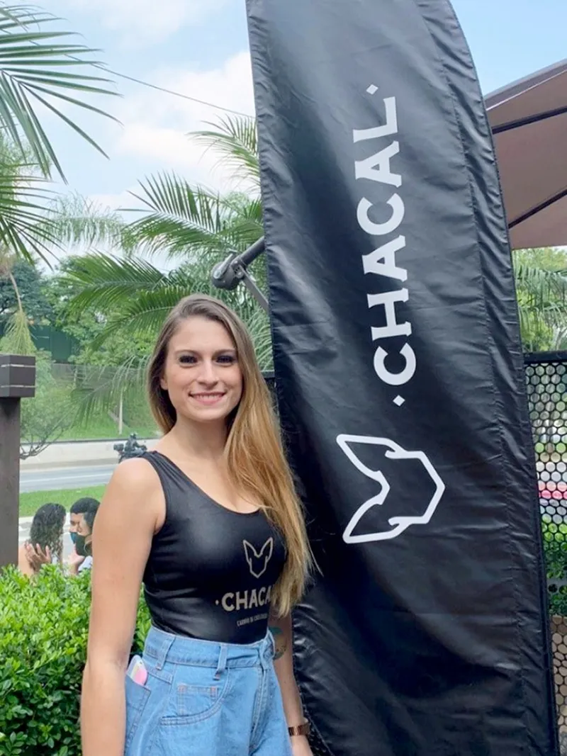 Wind Flag Banner Restaurante Chacal