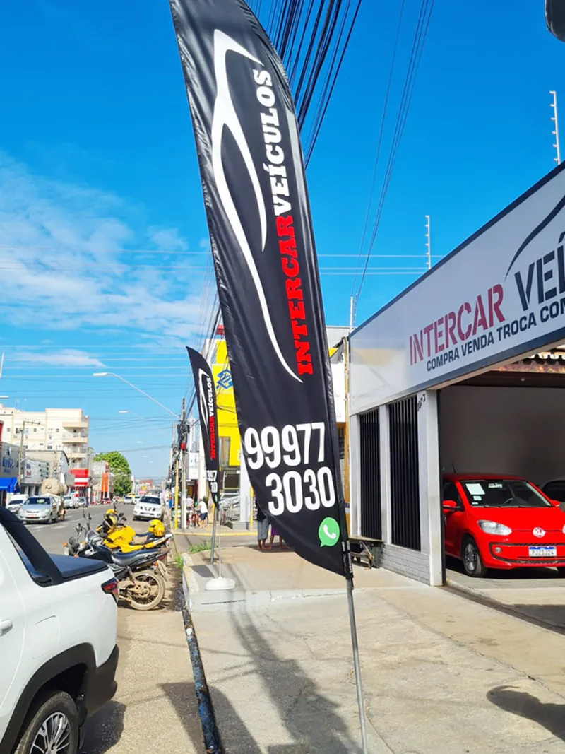 Wind Flag Banner Revenda Intercar Veiculos
