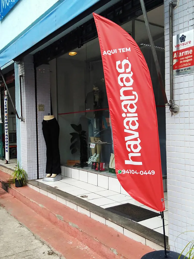 Wind Flag Banner Roupas Havaianas