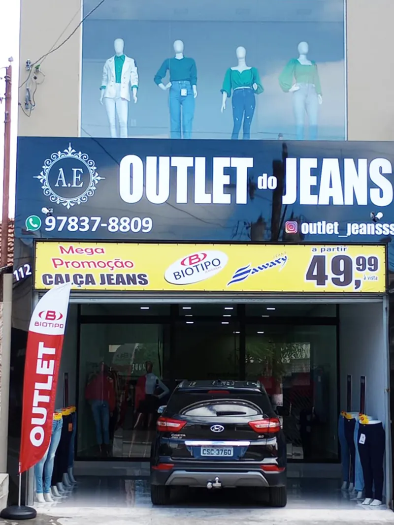 Wind Flag Banner Roupas Outlet Do Jeans
