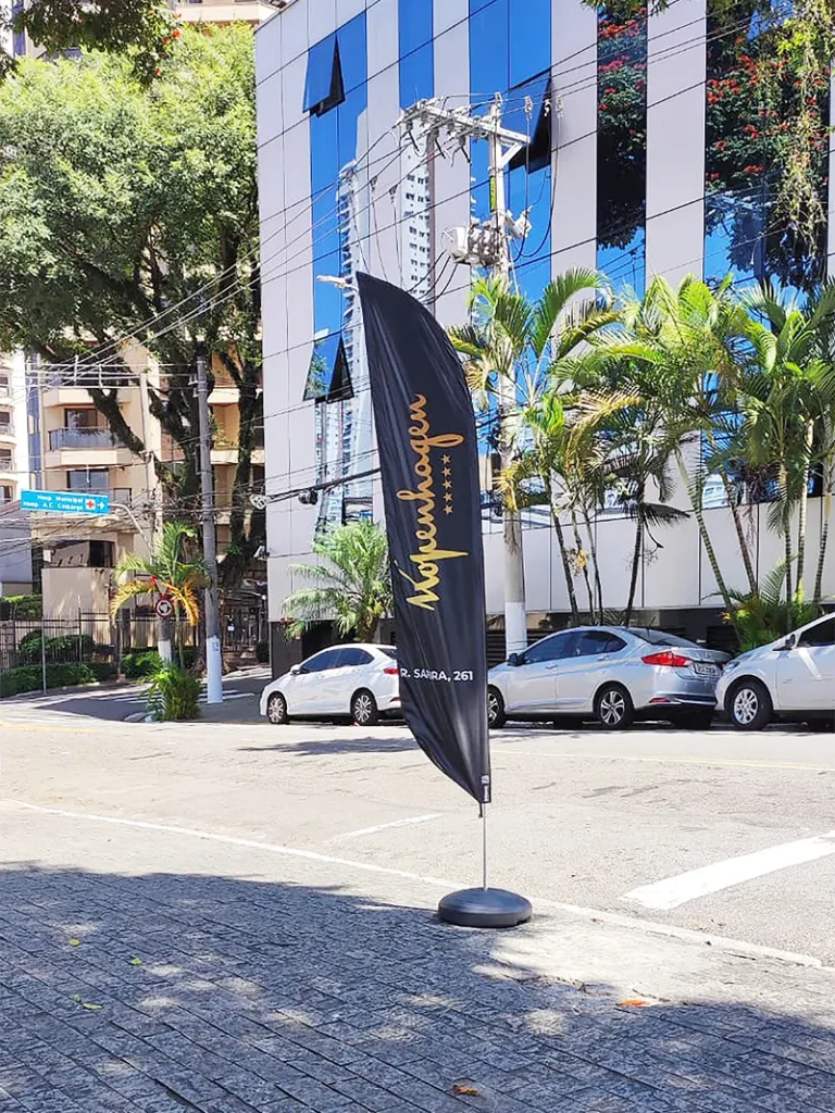 Wind Flag Banner Salao Inspira Hair