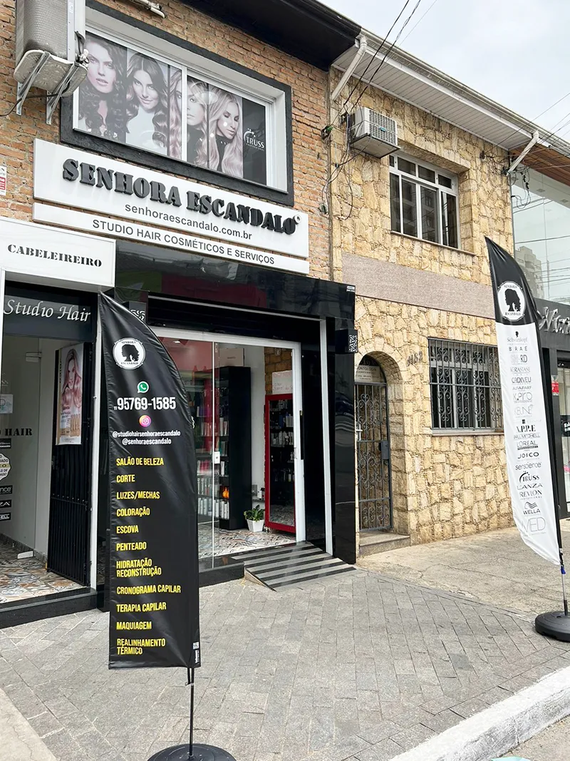 Wind Flag Banner Salao Senhora Escandalo