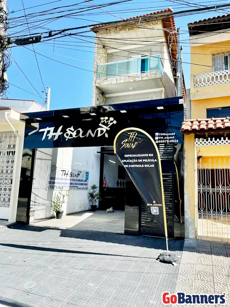 Wind Flag Banner Som Th Sound