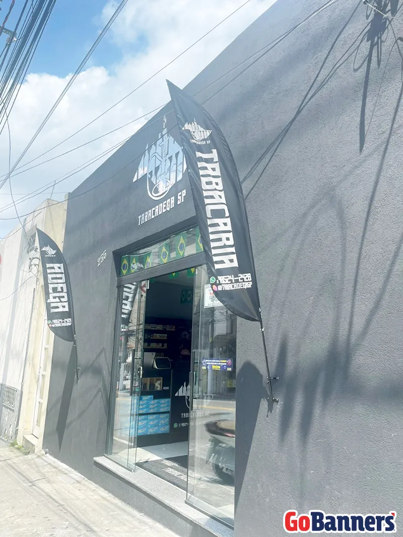 Wind Flag Banner Tabacaria Fibracana