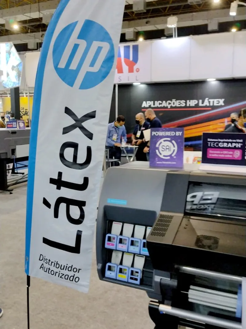 Wind Flag Banner Tecnologia Hp Latex