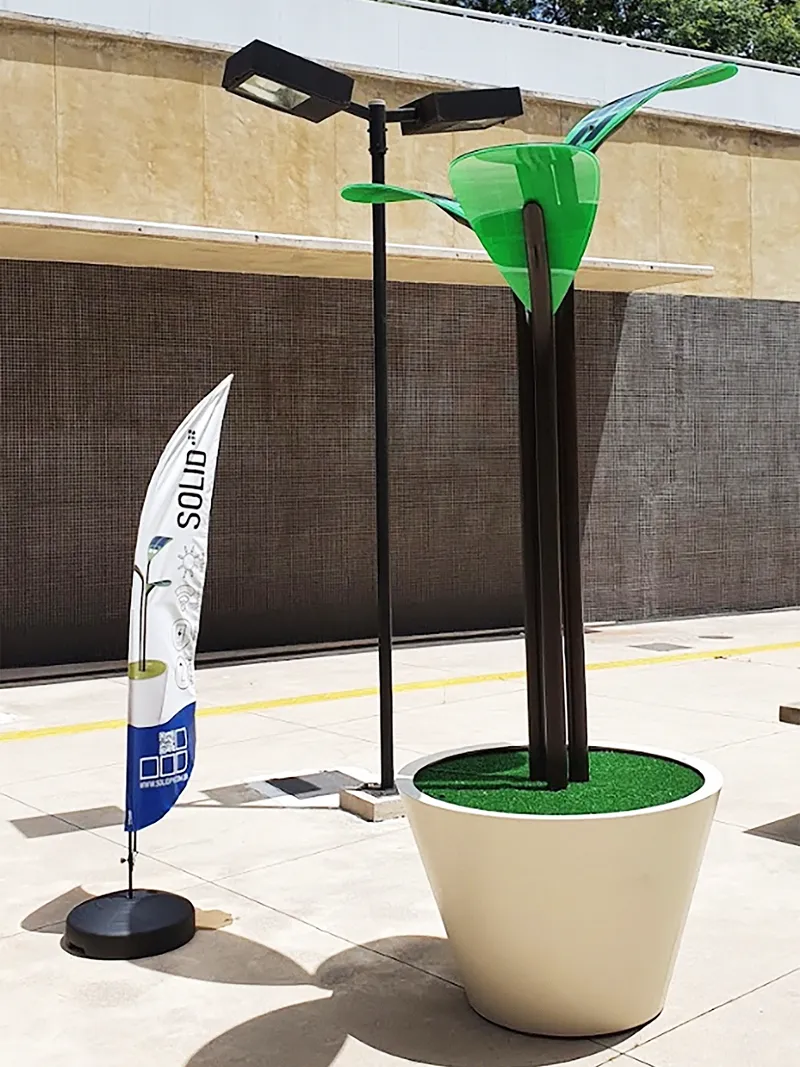 Wind Flag Banner Tecnologia Solid