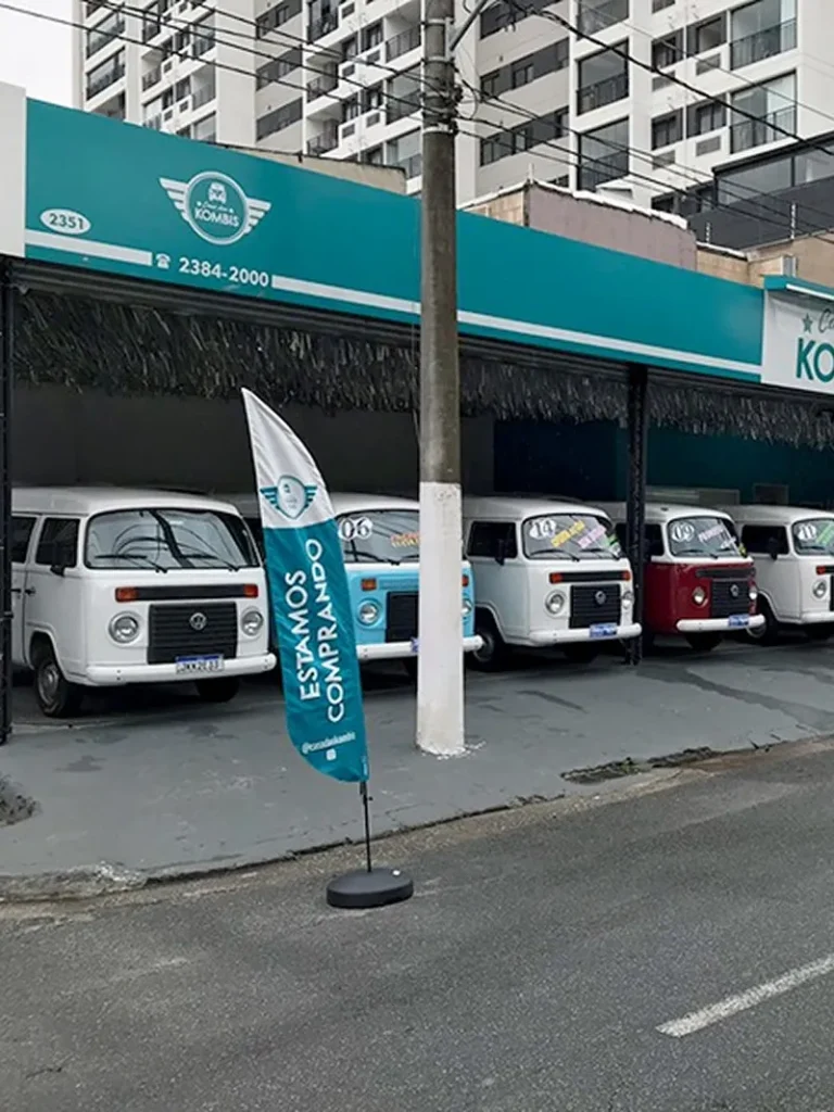 Wind Flag Banner Veiculos Kombi