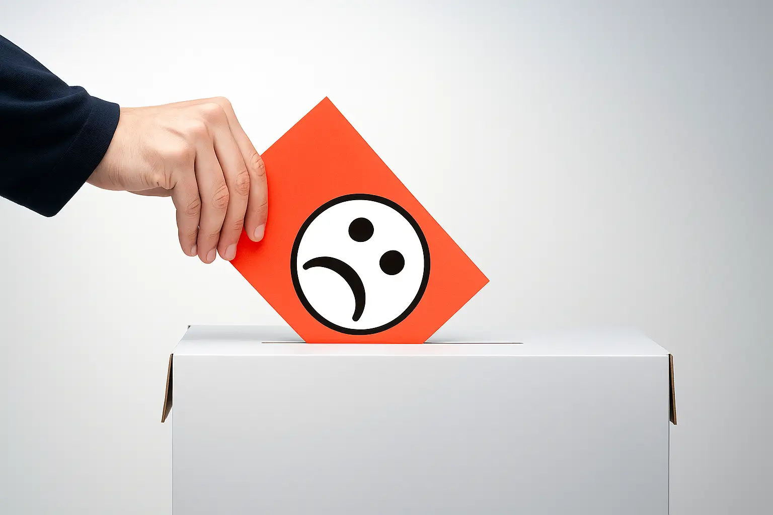 foto representativa sobre insatisfacao do cliente