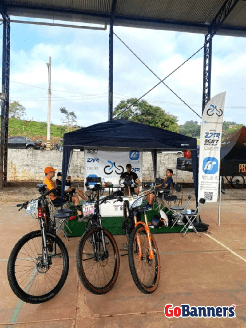 wind flag Banner ciclismo