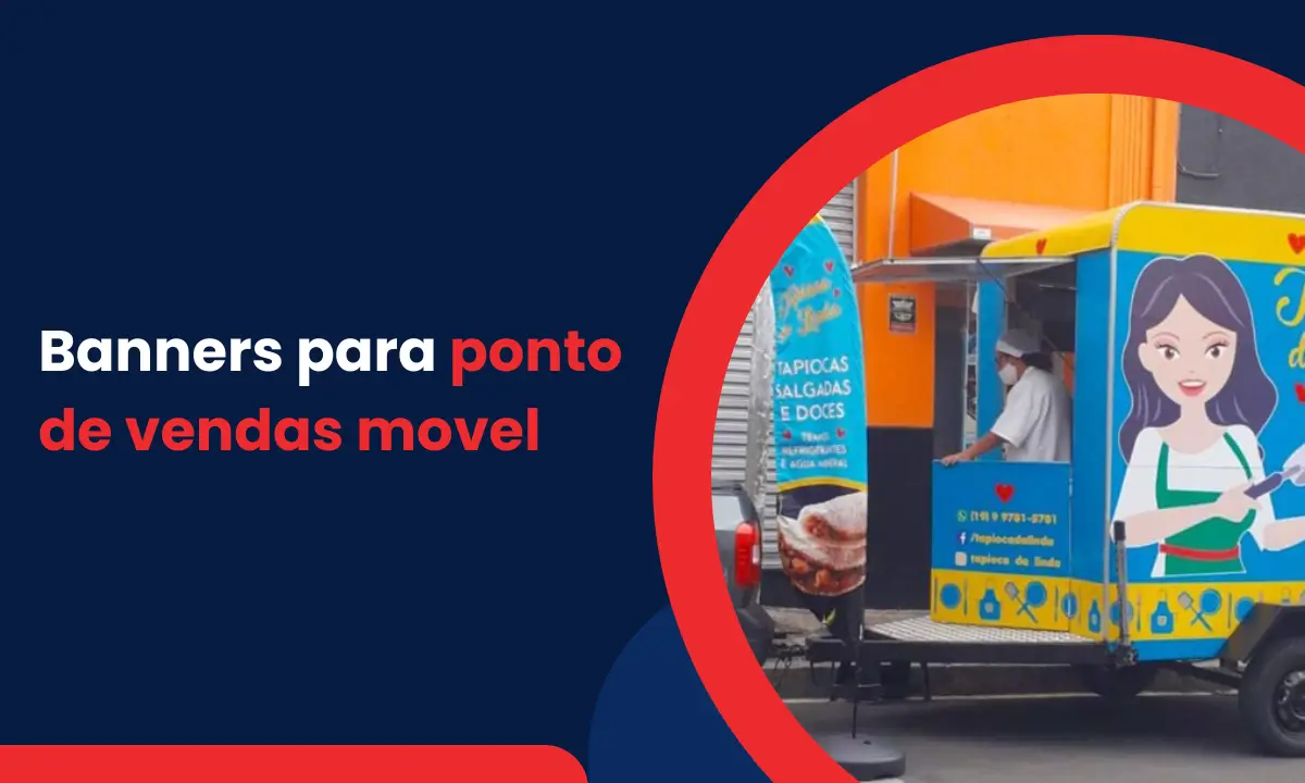 banners para ponto de vendas movel