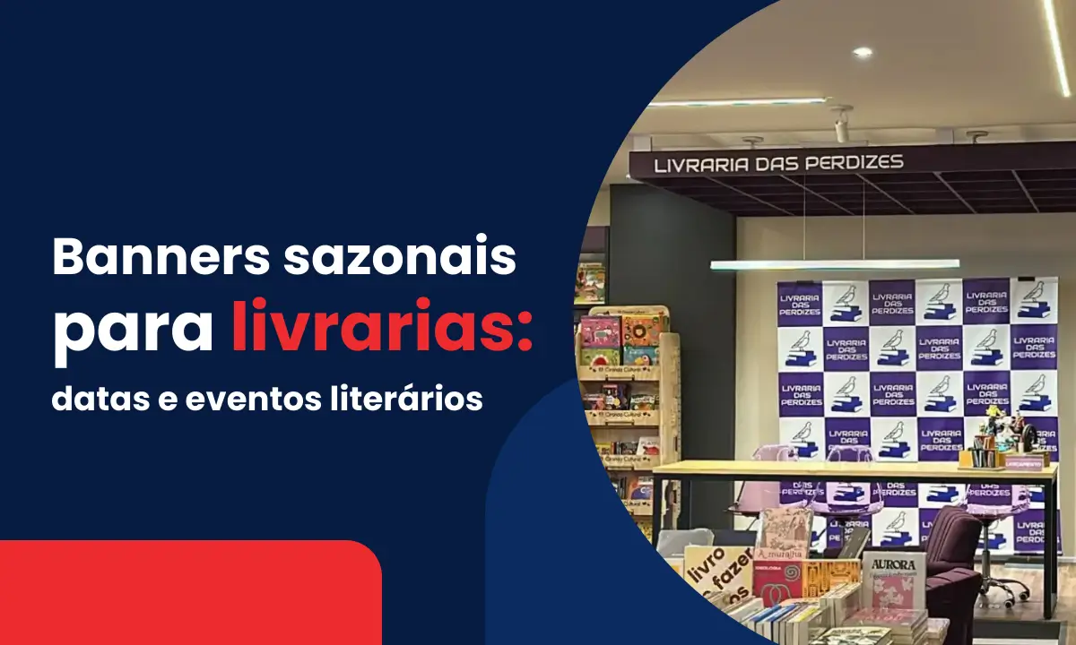 banners sazonais para livrarias datas e eventos literarios