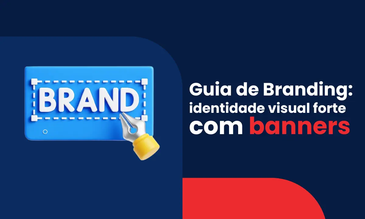 guia de branding indentidade visual com banners