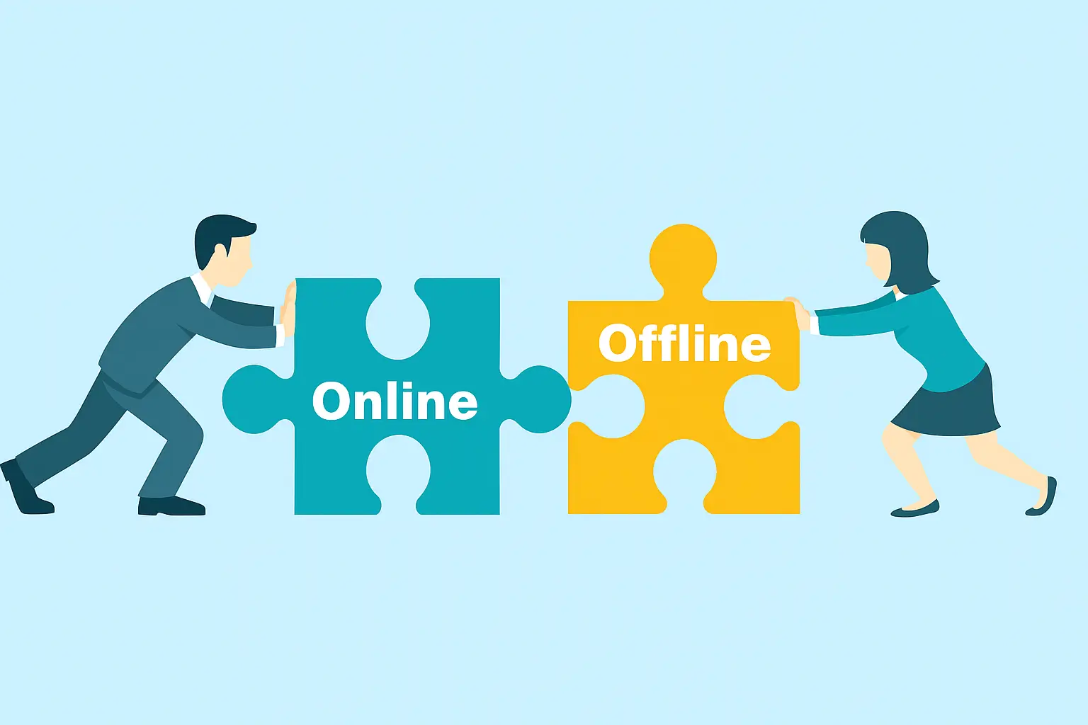 integracao entre ofline e online