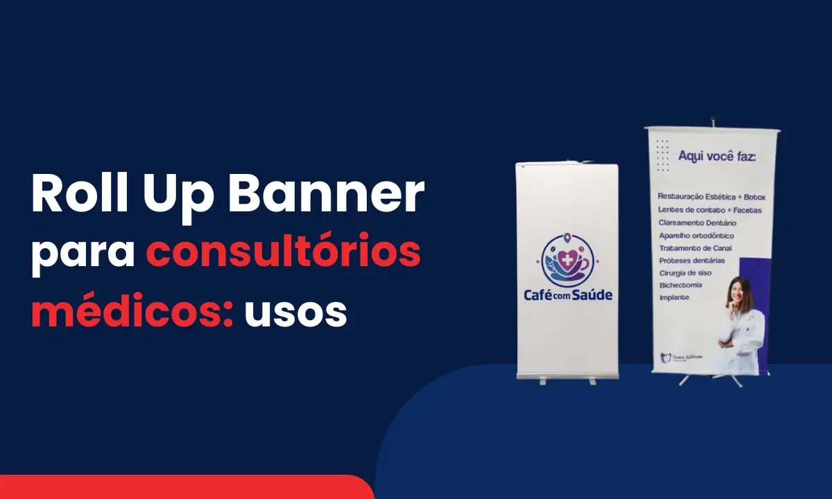 roll up banner para consultorios medicos